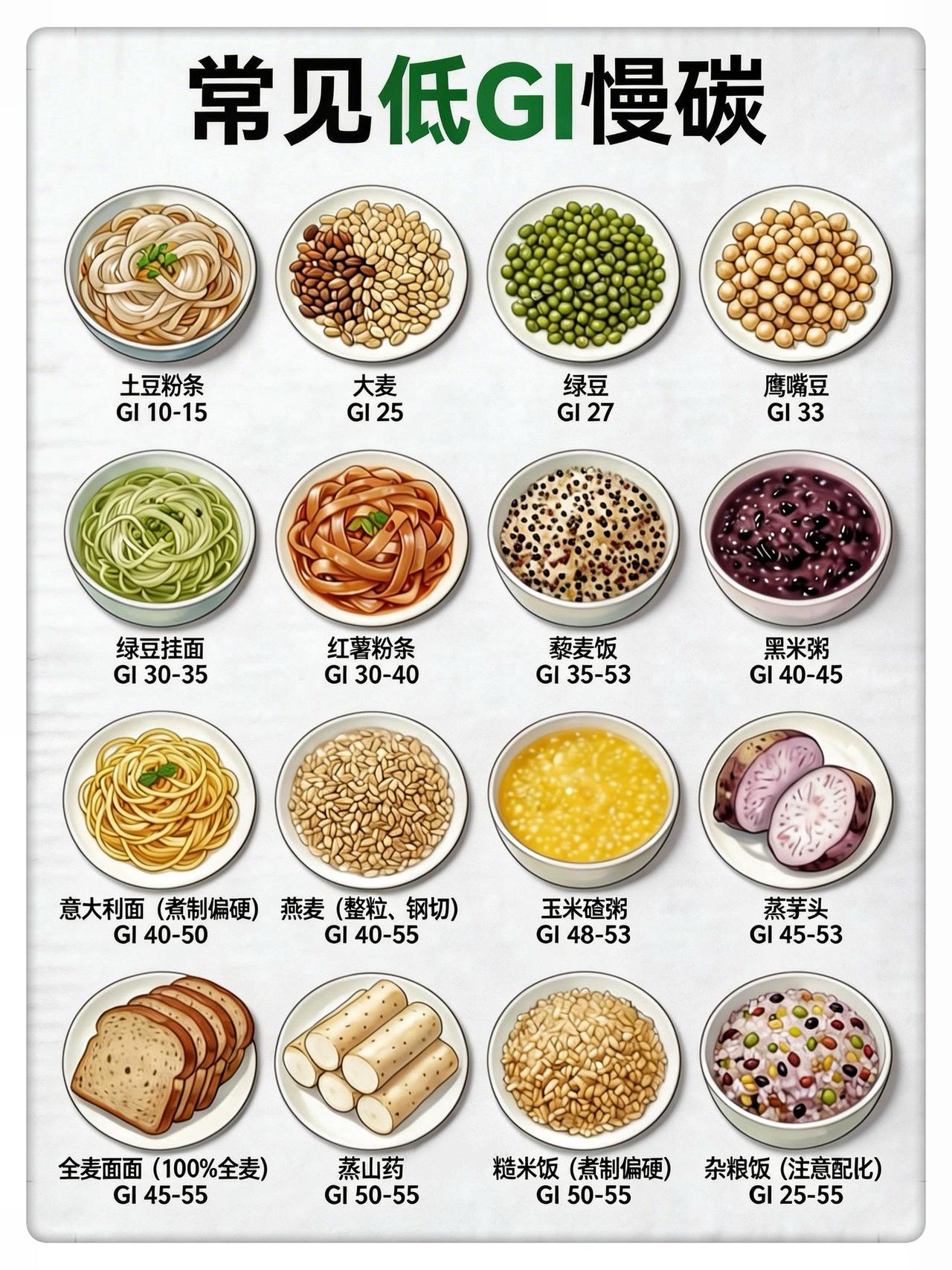 减肥期间吃什么主食瘦的快? 减脂控糖必看！快碳🆚慢碳哪个好？减脂控糖怎么选碳水