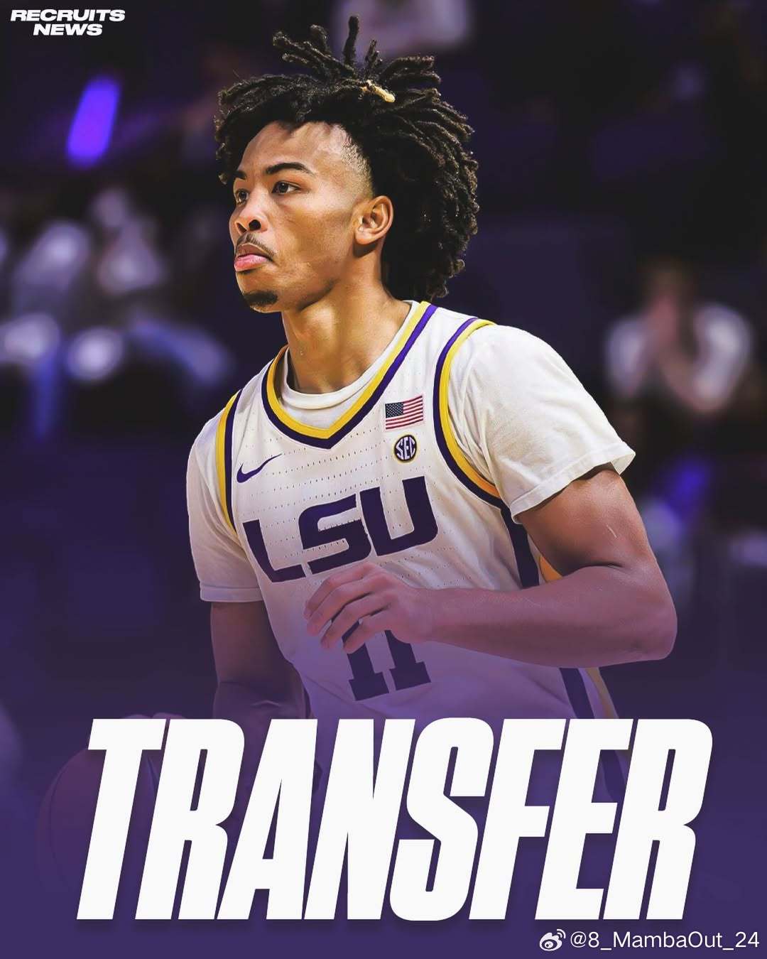 路易斯安那州立大学小德丹·托马斯(Dedan Thomas Jr.)计划进入转学