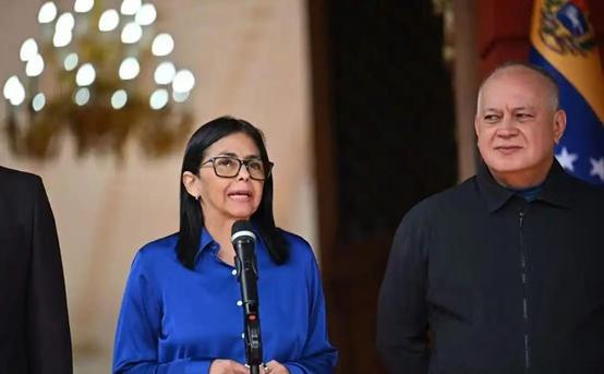 委内瑞拉代总统罗德里格斯曾是马杜罗最忠诚的副手，在华盛顿的制裁名单上，她的名字和