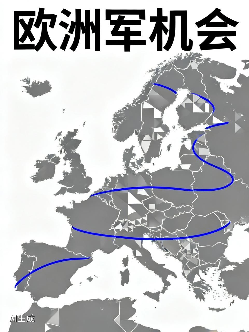 德国、法国这些老牌欧洲国家一直想组建一支欧洲军。现在美国要从德国、西班牙、意大利