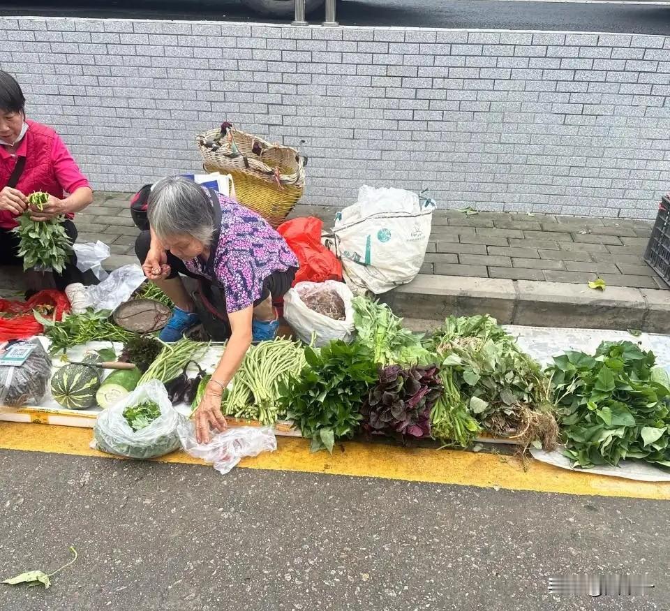 买不买路边农村大妈卖的菜？要分具体情况，如果离菜场和超市比较远，工作日买菜不方便