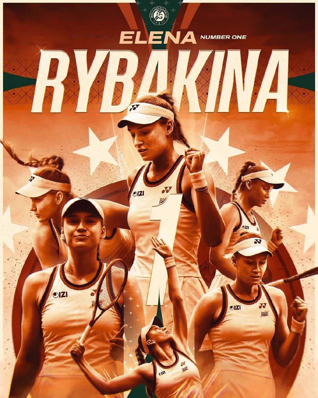 新科世一 👑恭喜成为第30位WTA世界第一！🇰🇿2027罗兰加洛斯 法网2