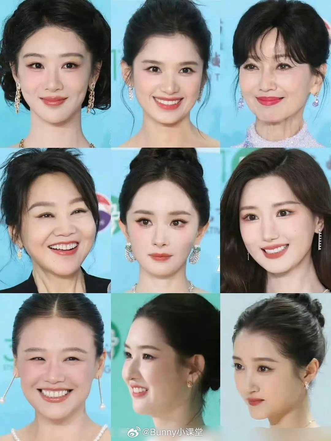 白玉兰红毯女明星怼脸生图，大家都是很稳定的美哦