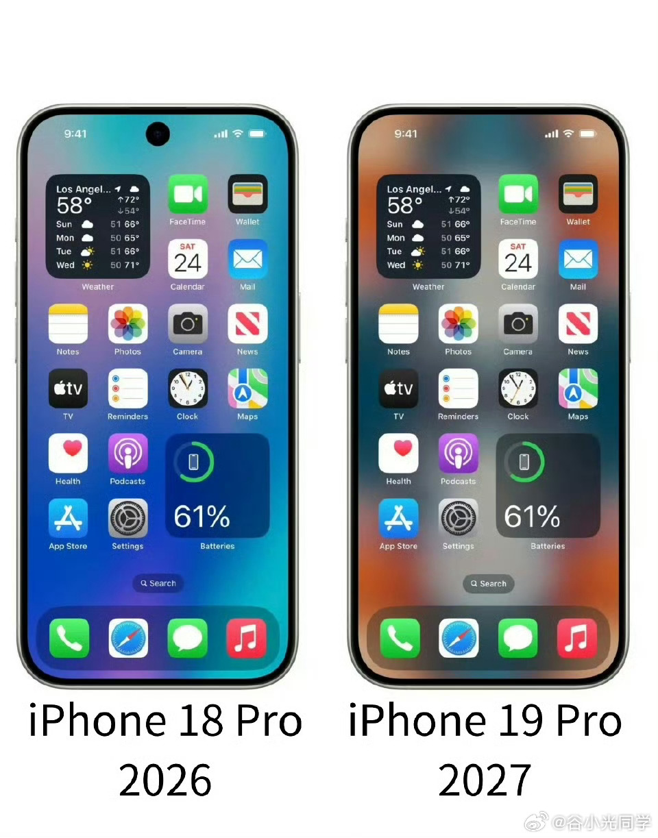 iPhone18离我们越来越近了果然果粉的思想还是超前的，iPhone 17还没
