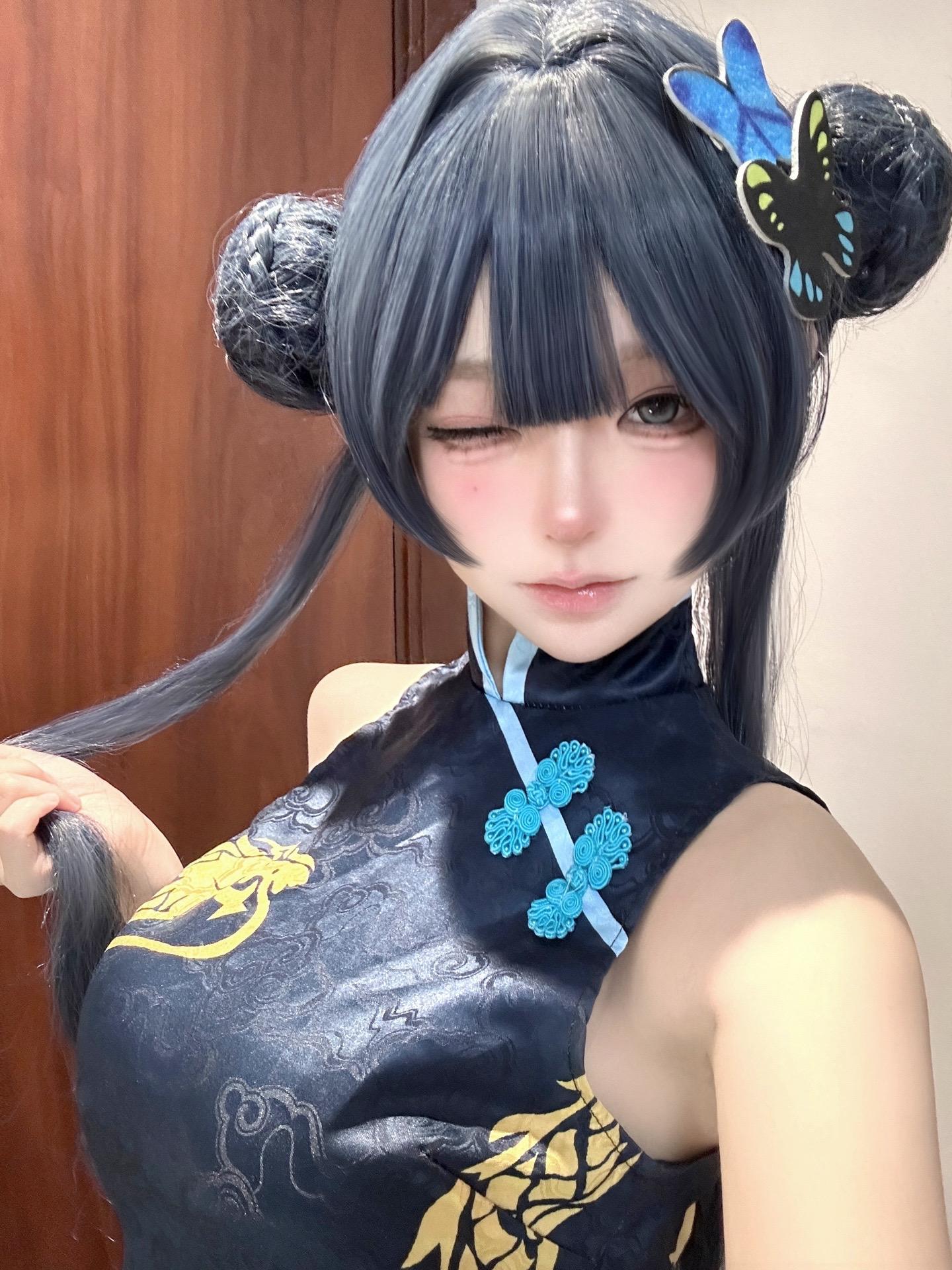 妃咲 蔚蓝档案 cos