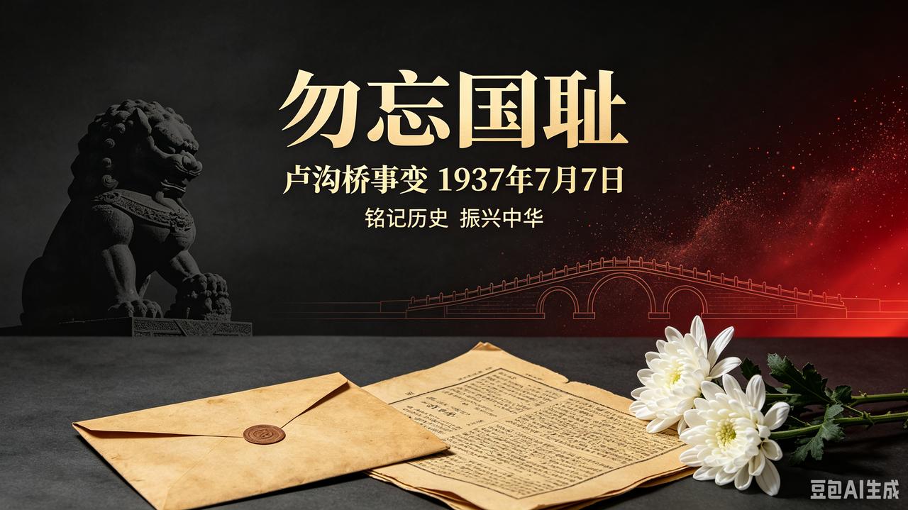 七七事变｜勿忘国耻，吾辈当永远铭记
 
岁月无声，历史有痕。今天，7月7日，是每