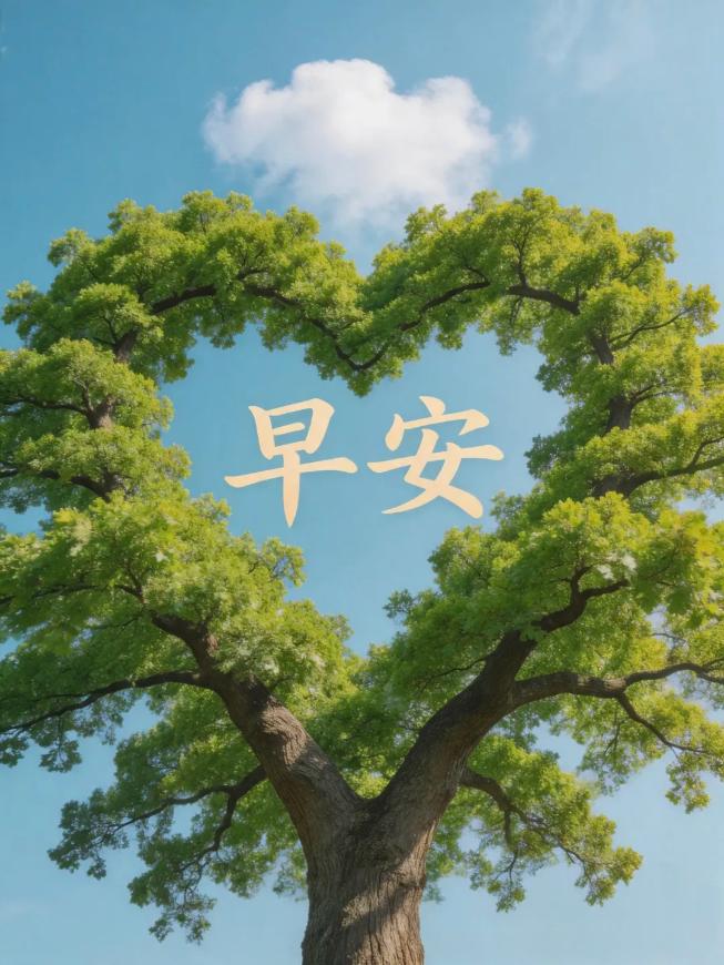 轻轻一声早，心情特别好，相互常挂念，健康永不老，不为往事忧，只为余生笑，早安！