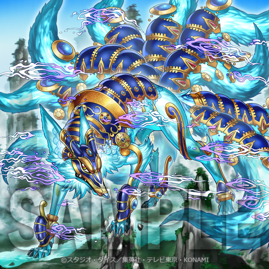 游戏王RUSH DUEL KP25 ins大图、全身图聖丘の護尭神(圣丘之护尧神