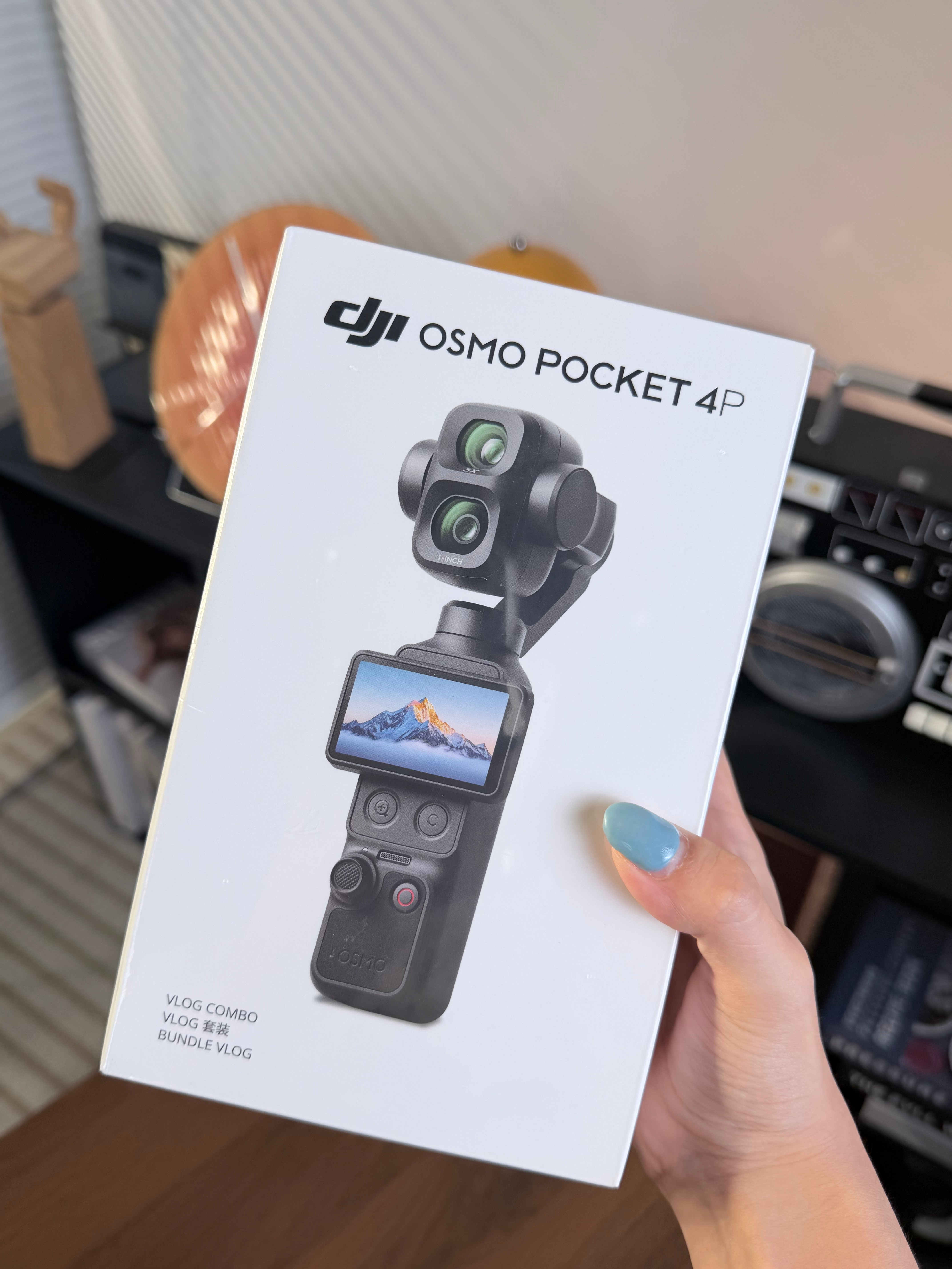生活手记 什么？你怎么知道我拿到大疆pocket4P了，从此我的记忆不再模糊，而