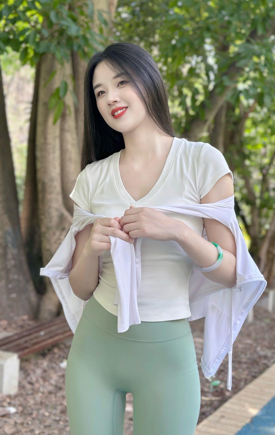 运动女孩 瑜伽裤yyds