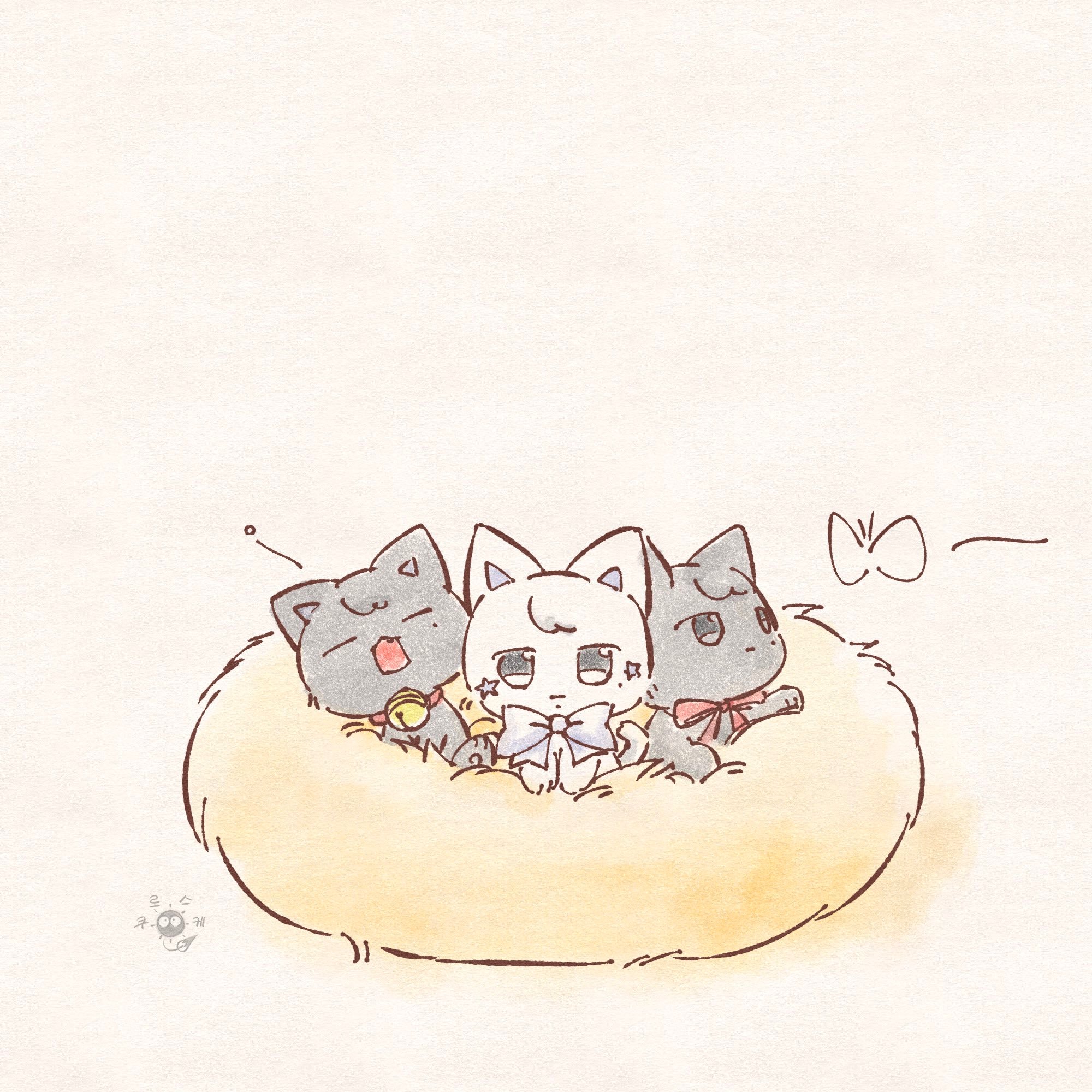 白猫真的太乖了cr.Wakaba_NL ​​​