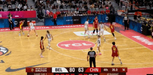 张子宇20分，中国女篮惨败比利时女篮！
世预赛第二场，中国女篮对阵世界强队比利时