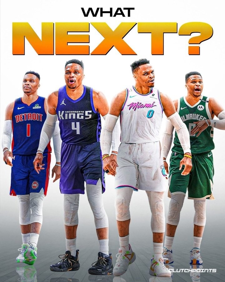 ClutchPoints：威少四大潜在下家。nba自由市场 ​​​