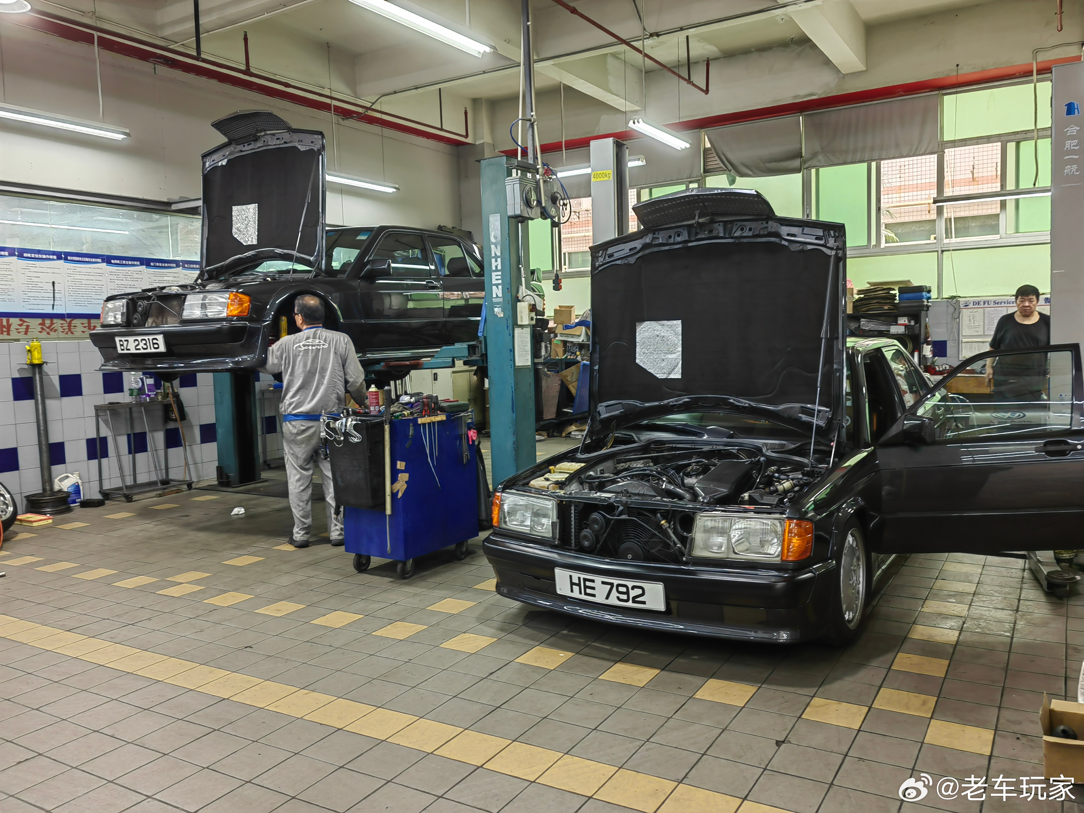 这半年来能够为老友记处理他们心爱的老奔驰，人生之一大快乐。他们每一部车都有他们独