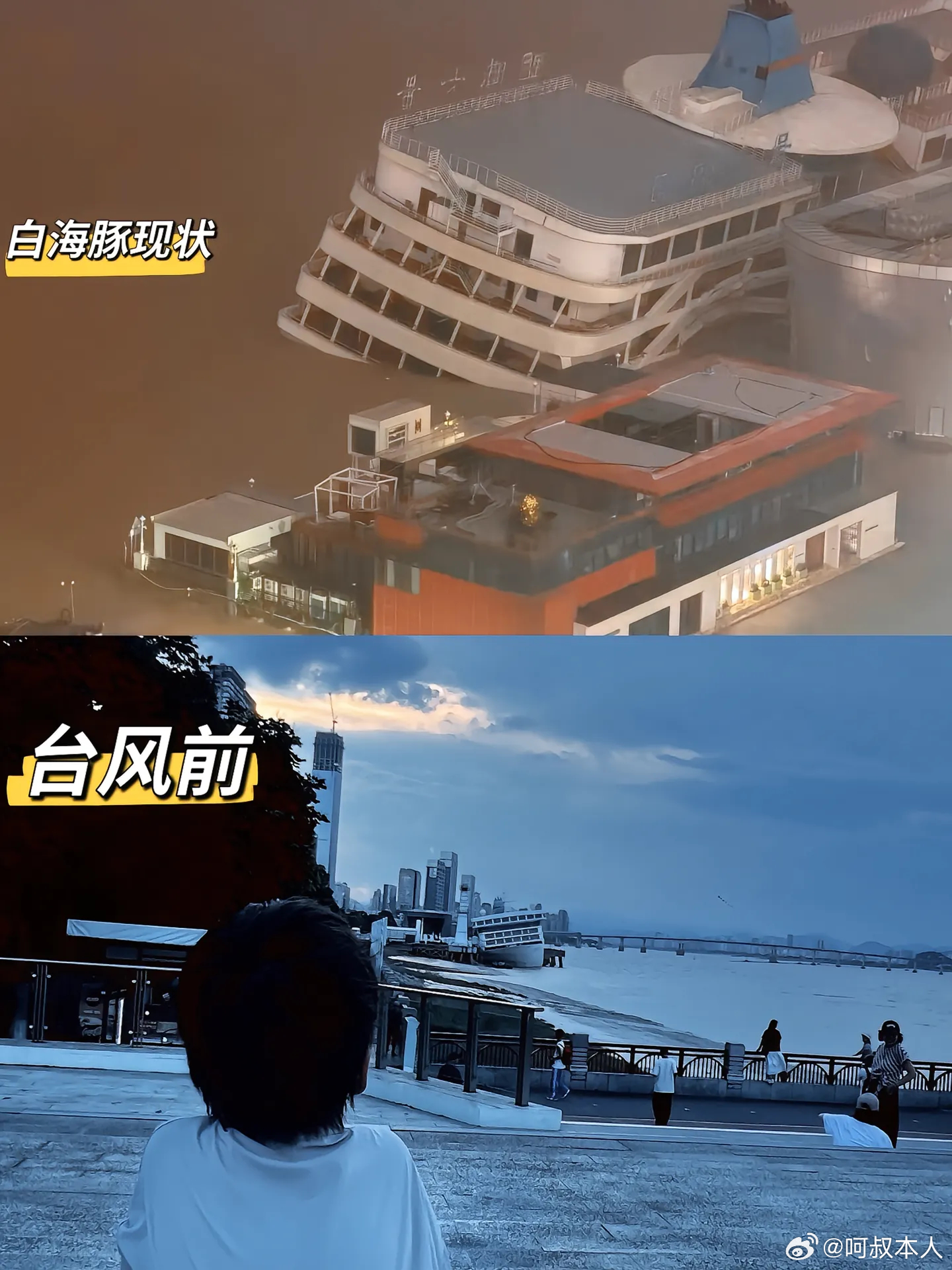白海豚 上班这是白海豚在空间站的图片，17级的台风从浙江福建登陆，上海地铁停运、