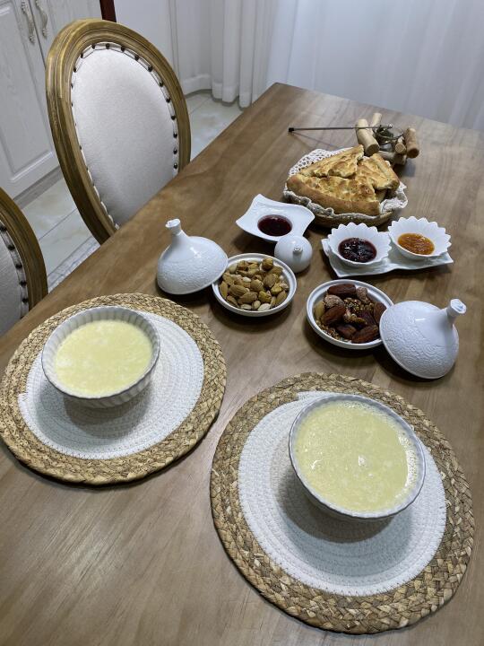 早餐桌上的仪式感 .☕️🧺