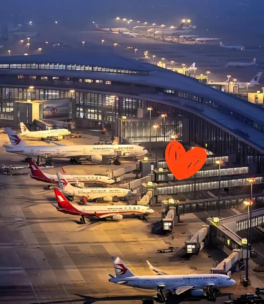 真的是见证历史！昨晚浦东机场这一幕，刷爆全网，看一眼就揪心！
 
受中东局势突变