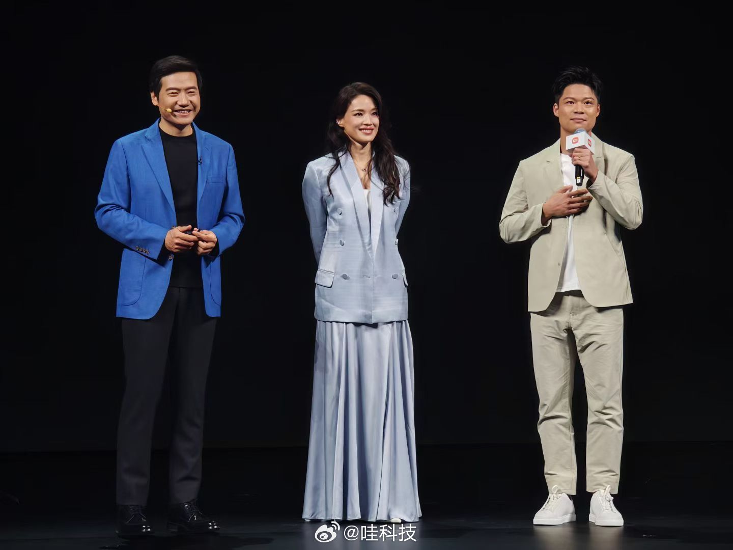 舒淇代言SU7代言人 同框了，舒淇和苏炳添