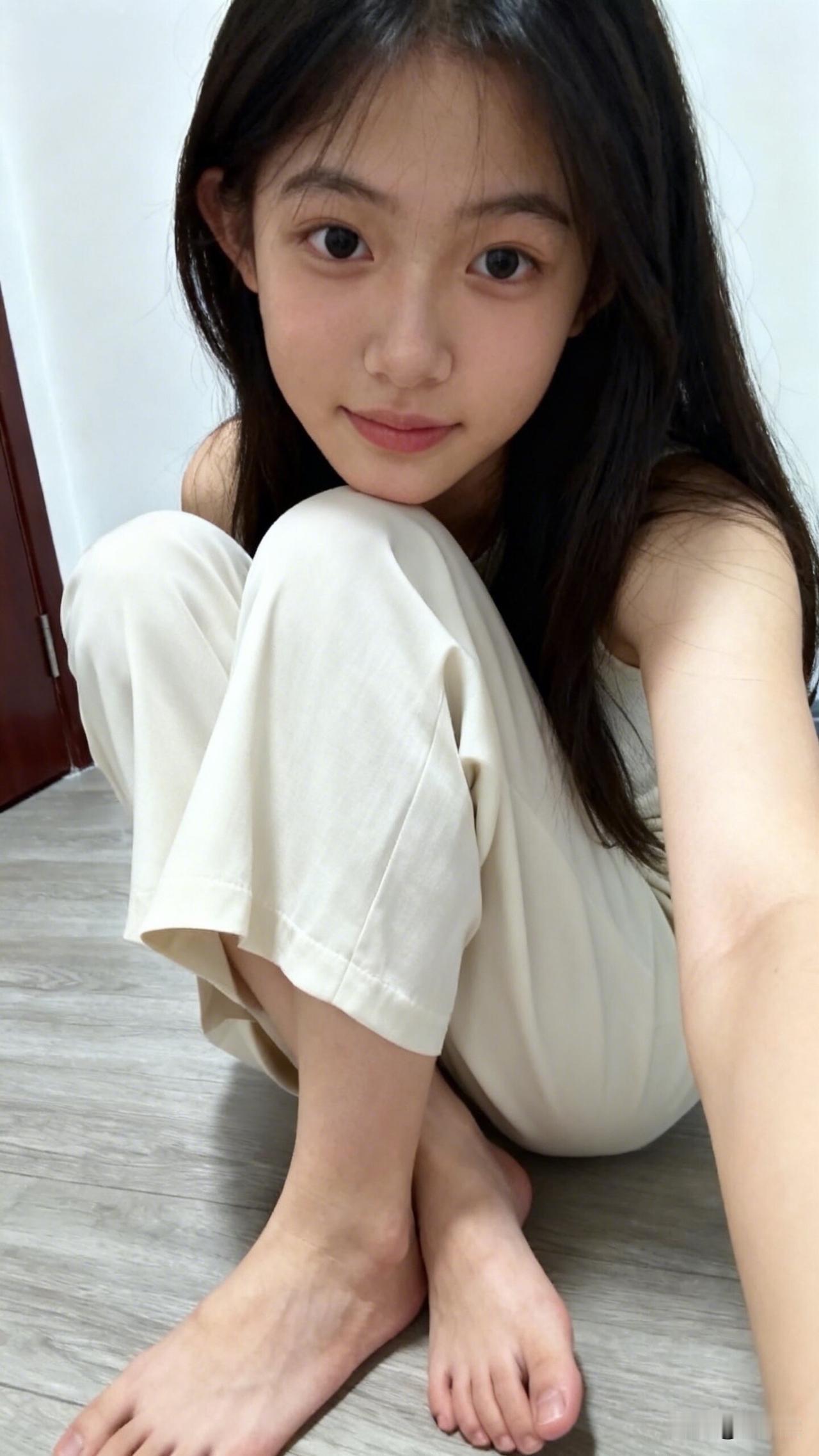 清纯甜美的样子漂亮吗甜甜的清爽感女孩儿[彩虹][彩虹]