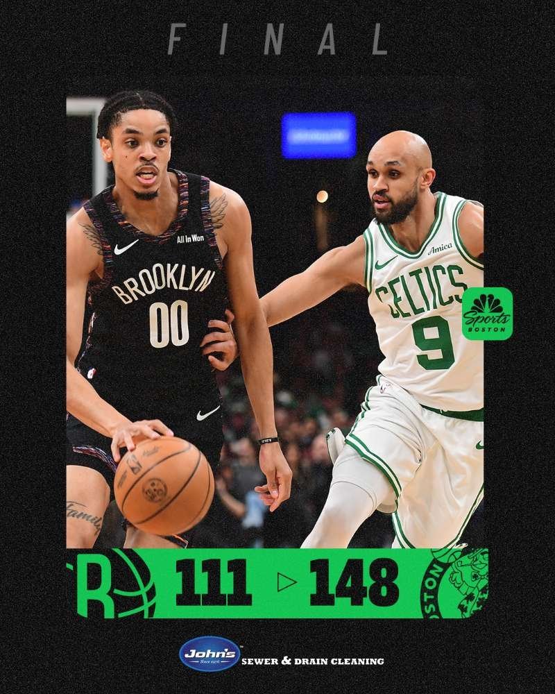 148：111主场狂胜篮网，回到主场的感觉就是好啊！实话说，这赛季凯尔特人的虐菜