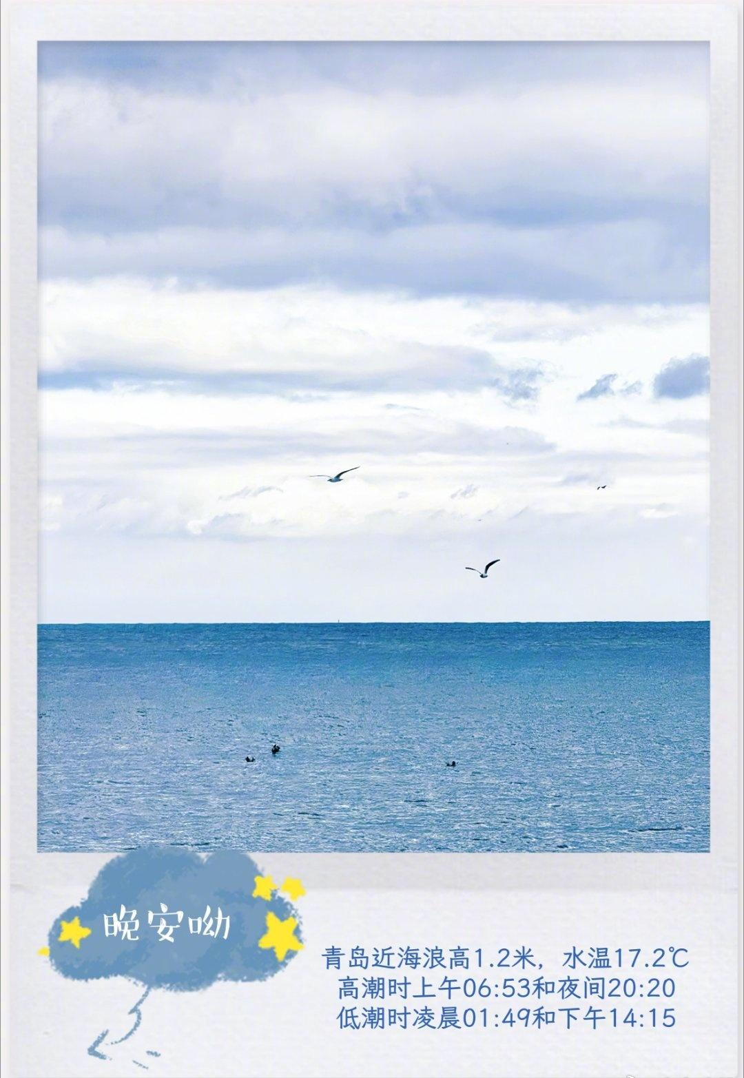 晚安超话【青岛每日潮汐指南】11月10日潮汐预报新鲜出炉，当天天气超给力，晴好在