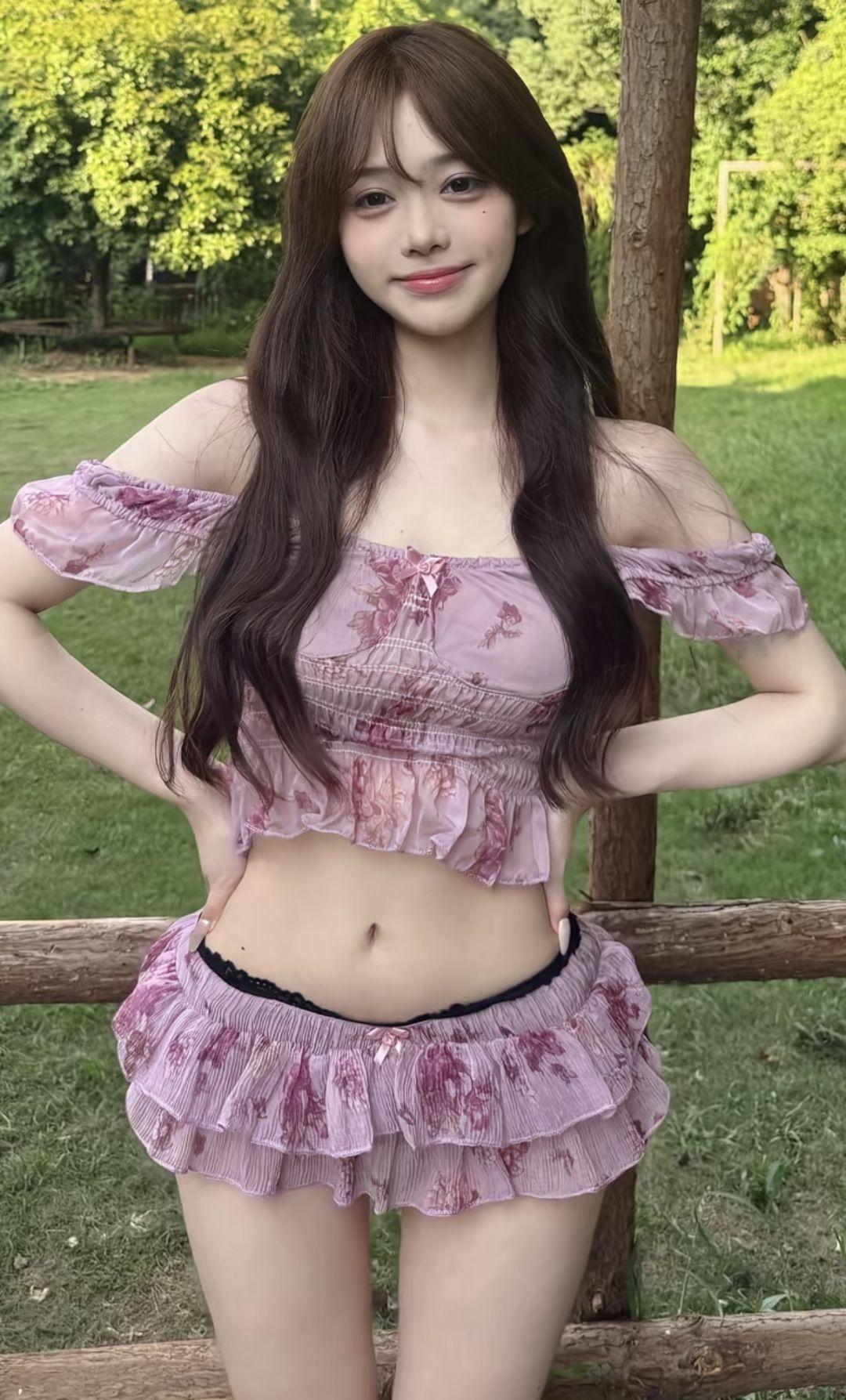 这套甜辣风的穿搭，有没有戳中你？