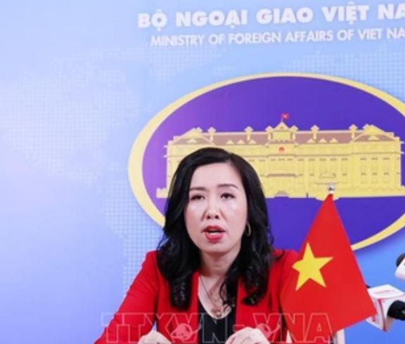 越南外交部发言人范秋姮，面对台海局势和国际记者的提问，直接抛出一句：“越南的原则