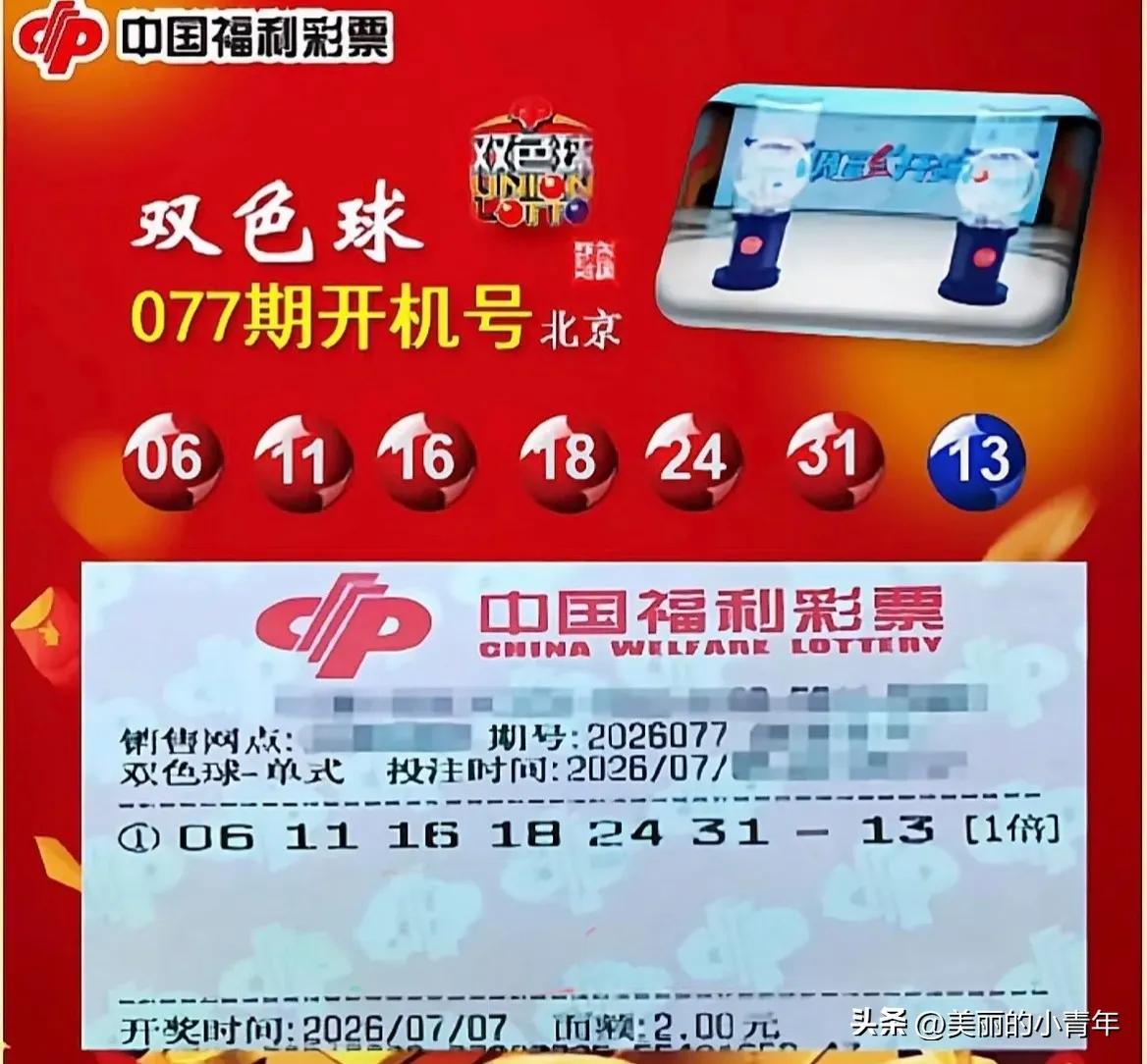 双色球26077期｜15枚红球杀号+蓝球全套分析
 
一、参考开奖数据源
 
1