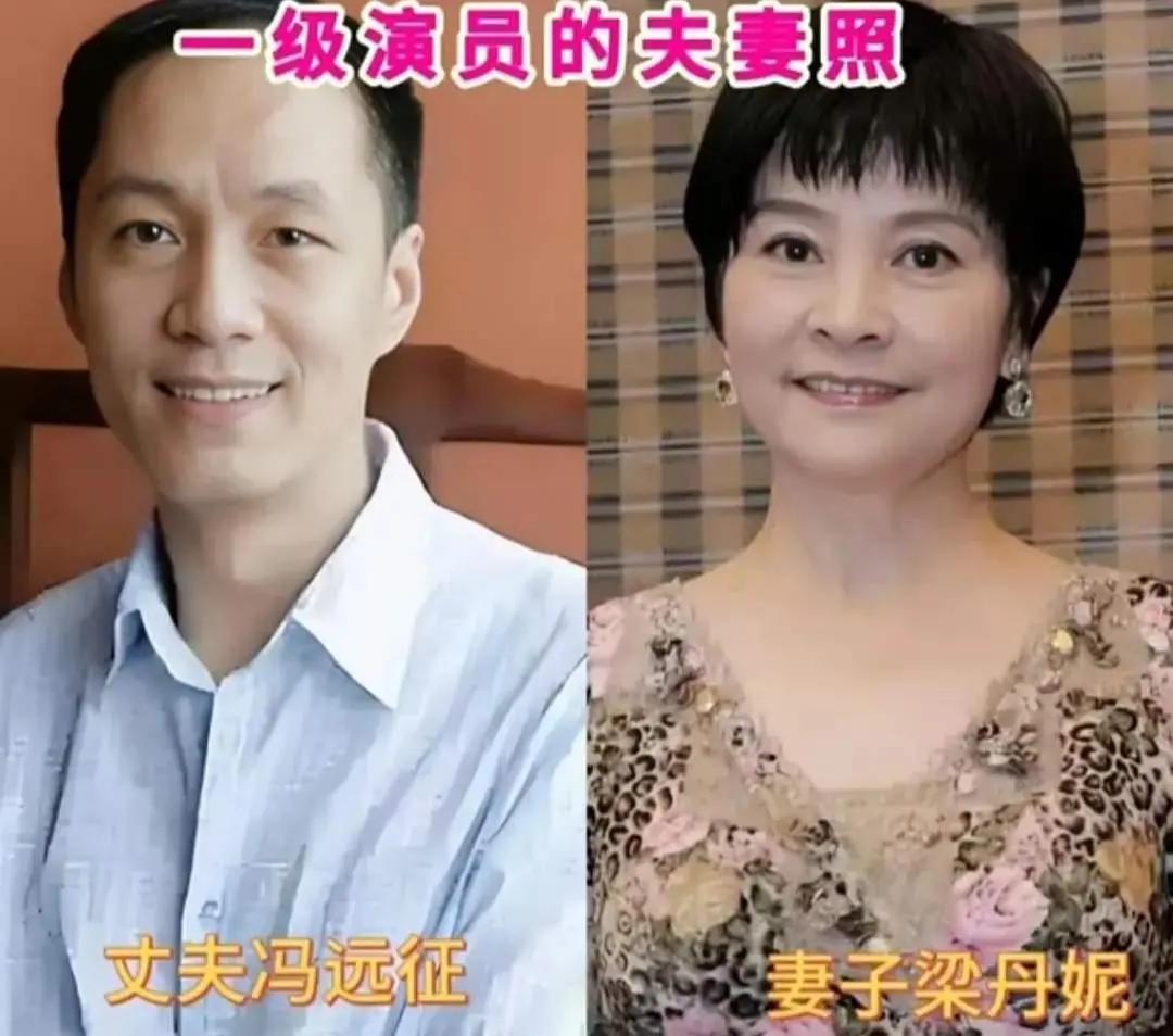 三对老戏骨夫妻，夫妻俩在一起生活时间久了，夫妻相十足，看着特别的般配，他们都有一