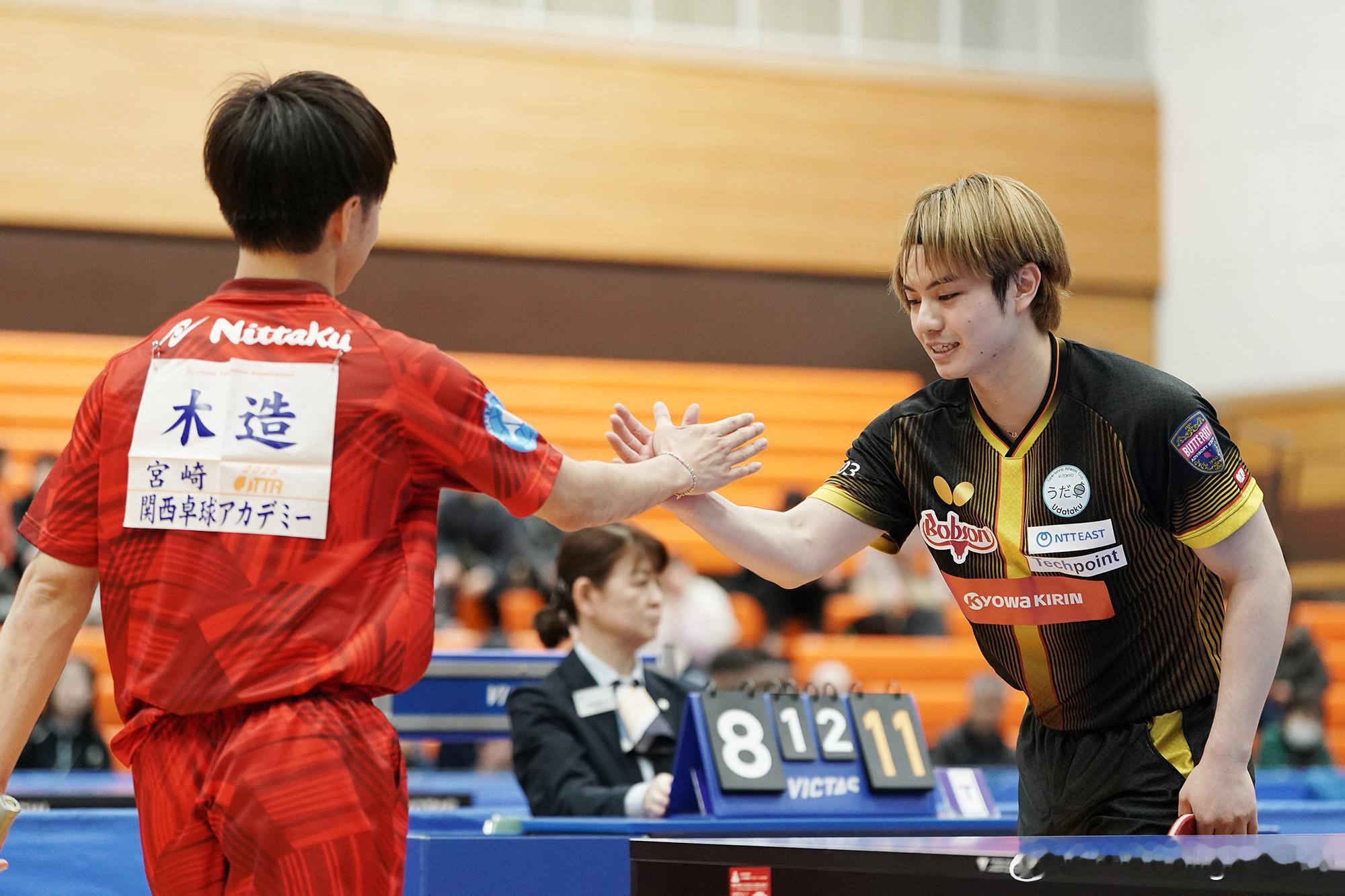 2026年伦敦世乒赛团体赛🇬🇧日本代表选拔赛 男子半决赛：宇田幸矢3-1木造