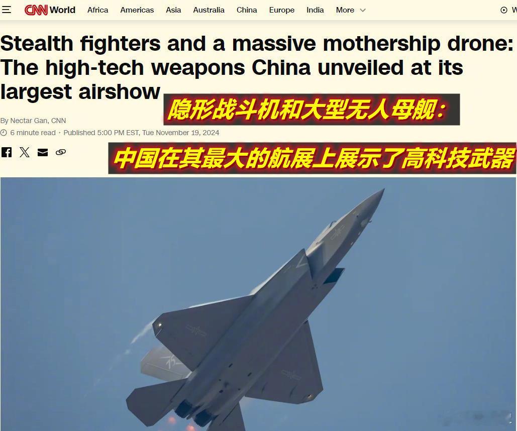 美国大选结束的过渡期开始后，除了中国“井喷式”地展示了常规武器装备外，美国发明的