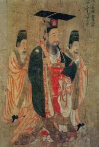 593年，隋文帝杨坚在后宫散步，见一宫女容貌俊俏，一时没把持住便临幸了她。次日，