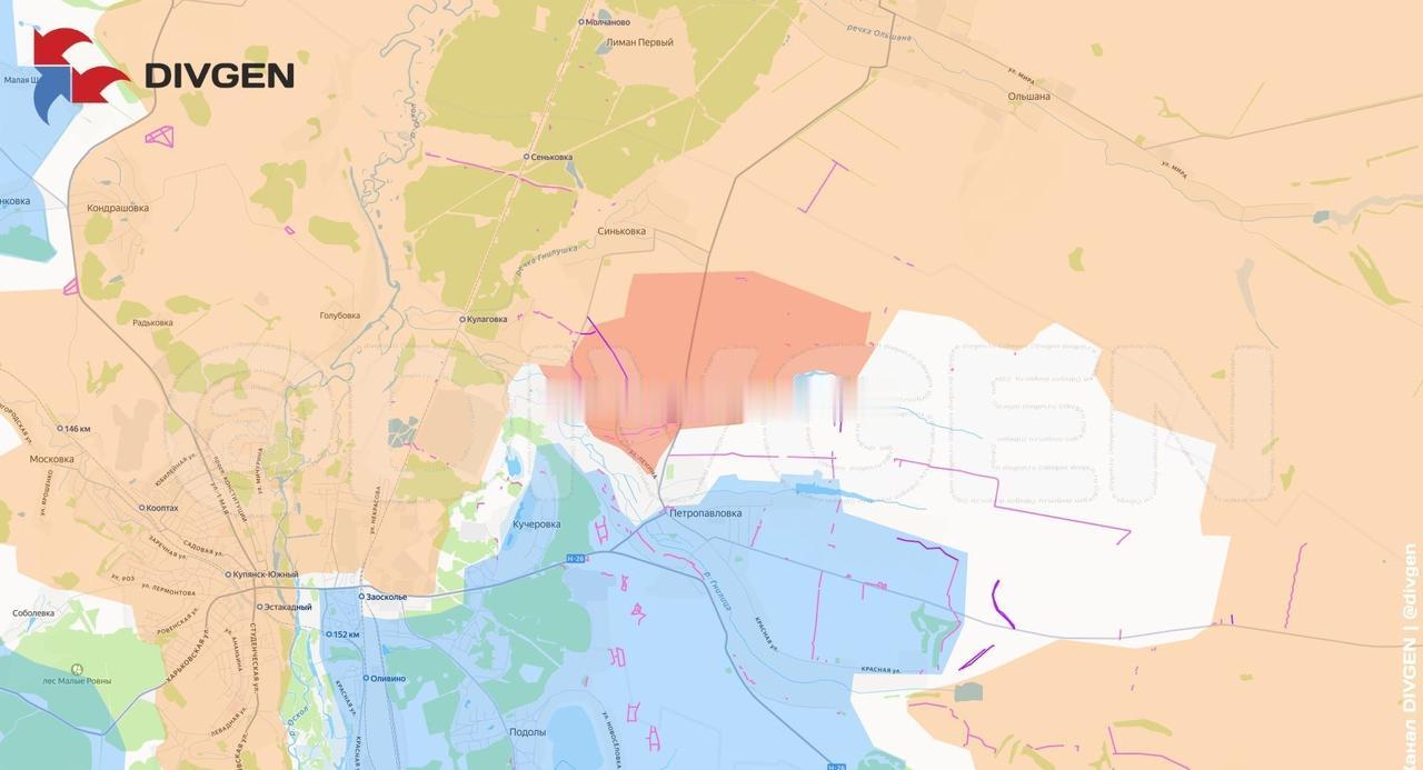 俄军在库皮扬斯克东北部的彼得罗帕夫洛夫卡取得了重大进展。

欢迎加入:

俄乌局