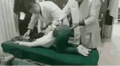 平生第一次见过这样的治疗方式，感觉挺奇特的，真心请教这是治什么病，治疗效果怎么样