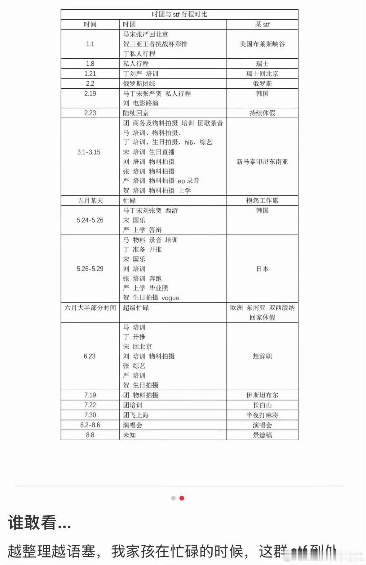 时代少年团工作人员行程我趣不工作啊 