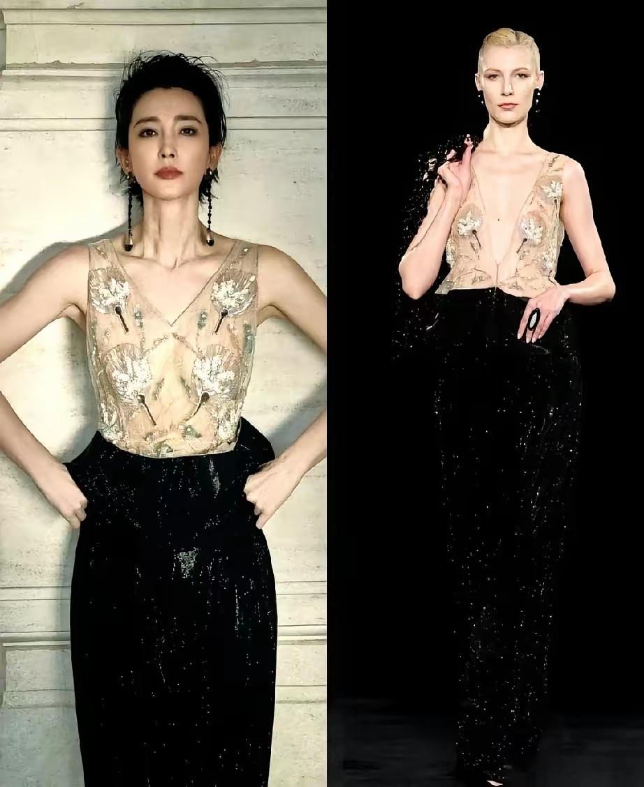 李冰冰把高定反着穿这事儿，我跟你说，绝了。你以为她在乎的是前胸那点布料？是怕走光