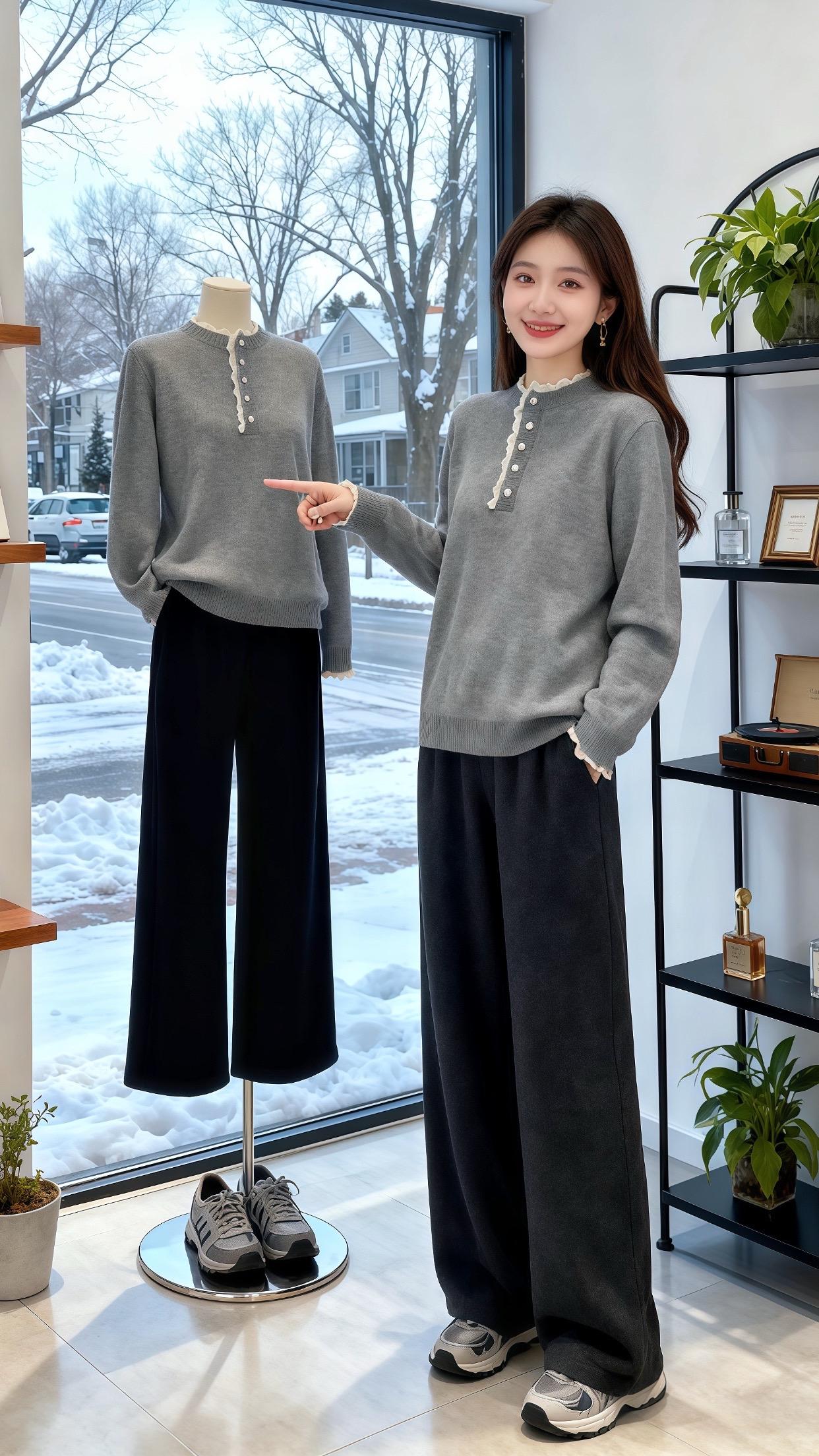 今年冬天也有温暖的神 原来我是冬日穿搭小天才 冬季穿搭思路 脱下外套也...