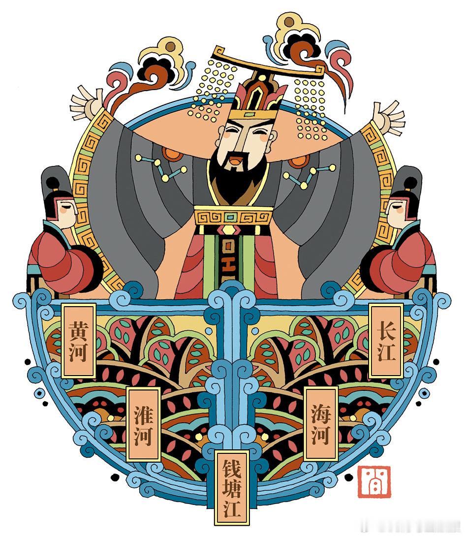连通两条丝路的隋唐大运河（文/李向伟   图/肖文津）隋朝时期，北方受战乱影响，