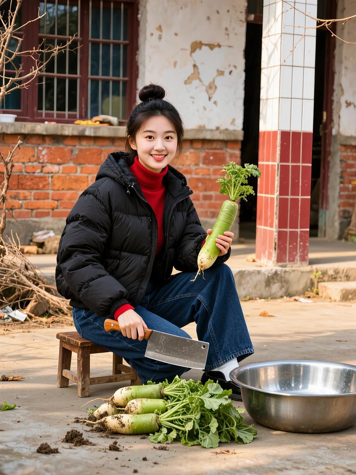 AI乡村随拍 抖音ai创作