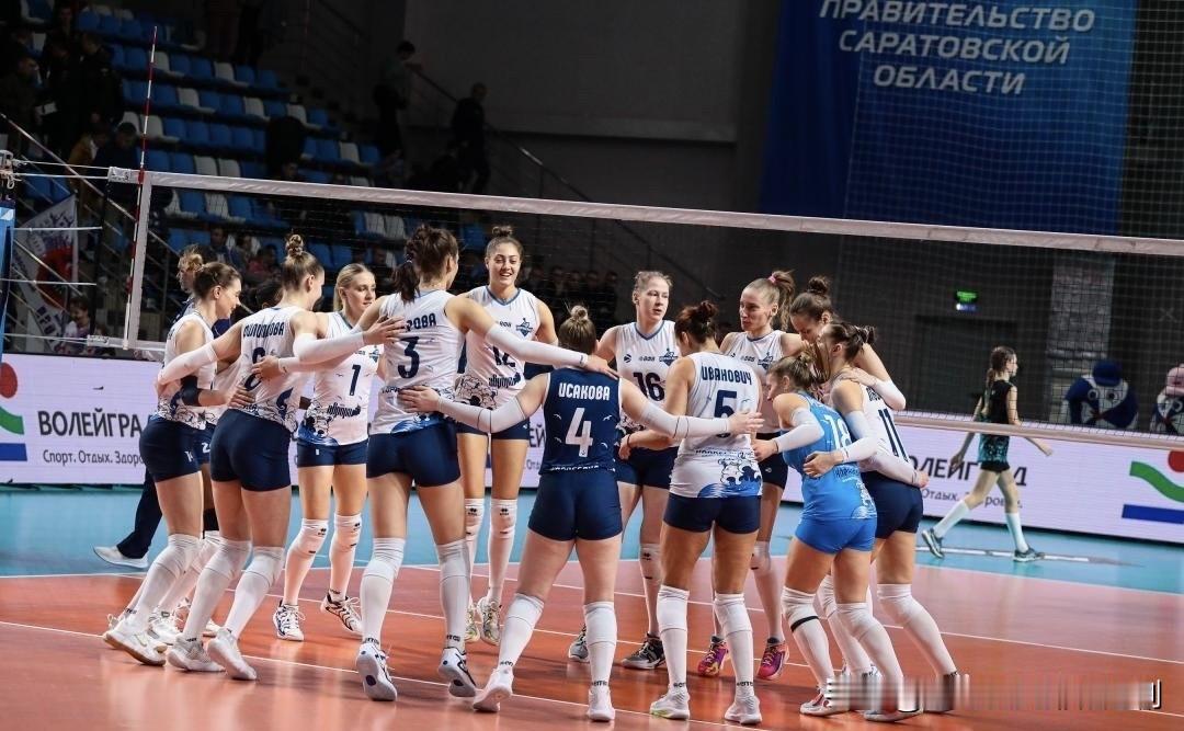 2025-2026赛季俄罗斯🇷🇺女排超级联赛常规赛第十轮，科拉贝尔卡3-1普