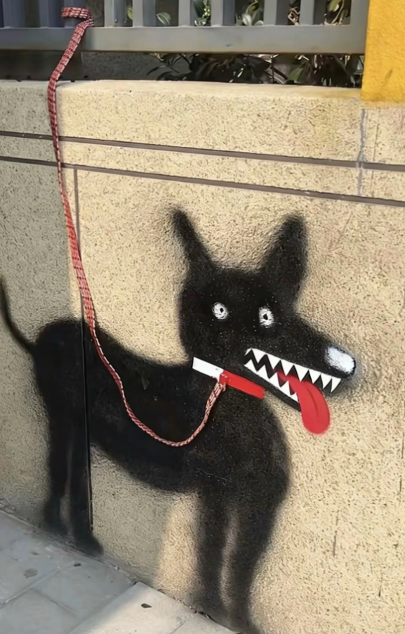 内有恶犬。动物奇遇记