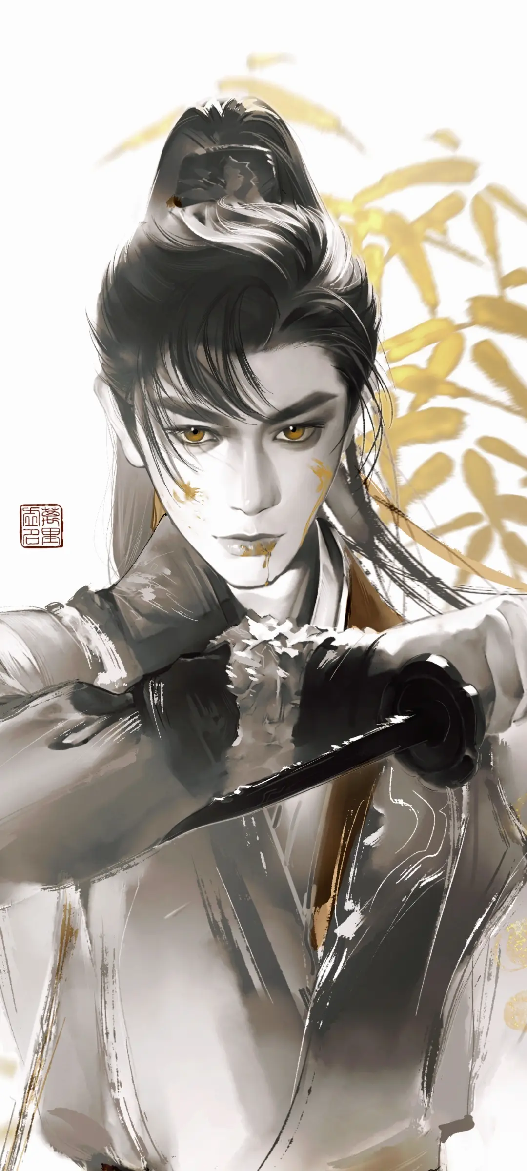 “谁让你碰她的。”没咋画过真人TvT，抠得好痛苦