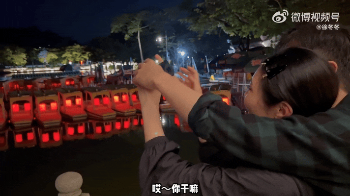 尹子维在惠州跟徐冬冬表白徐冬冬尹子维亲吻后置自拍 真夫妻就是甜！尹子维在惠州跟徐