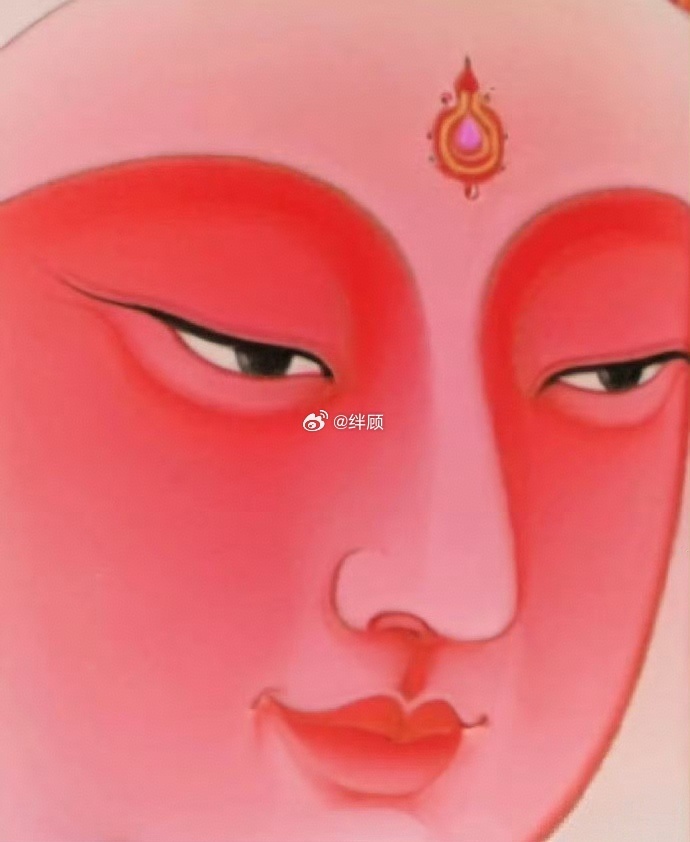 刷到红脸文殊！说什么都灵！千万！莫忽视！ 