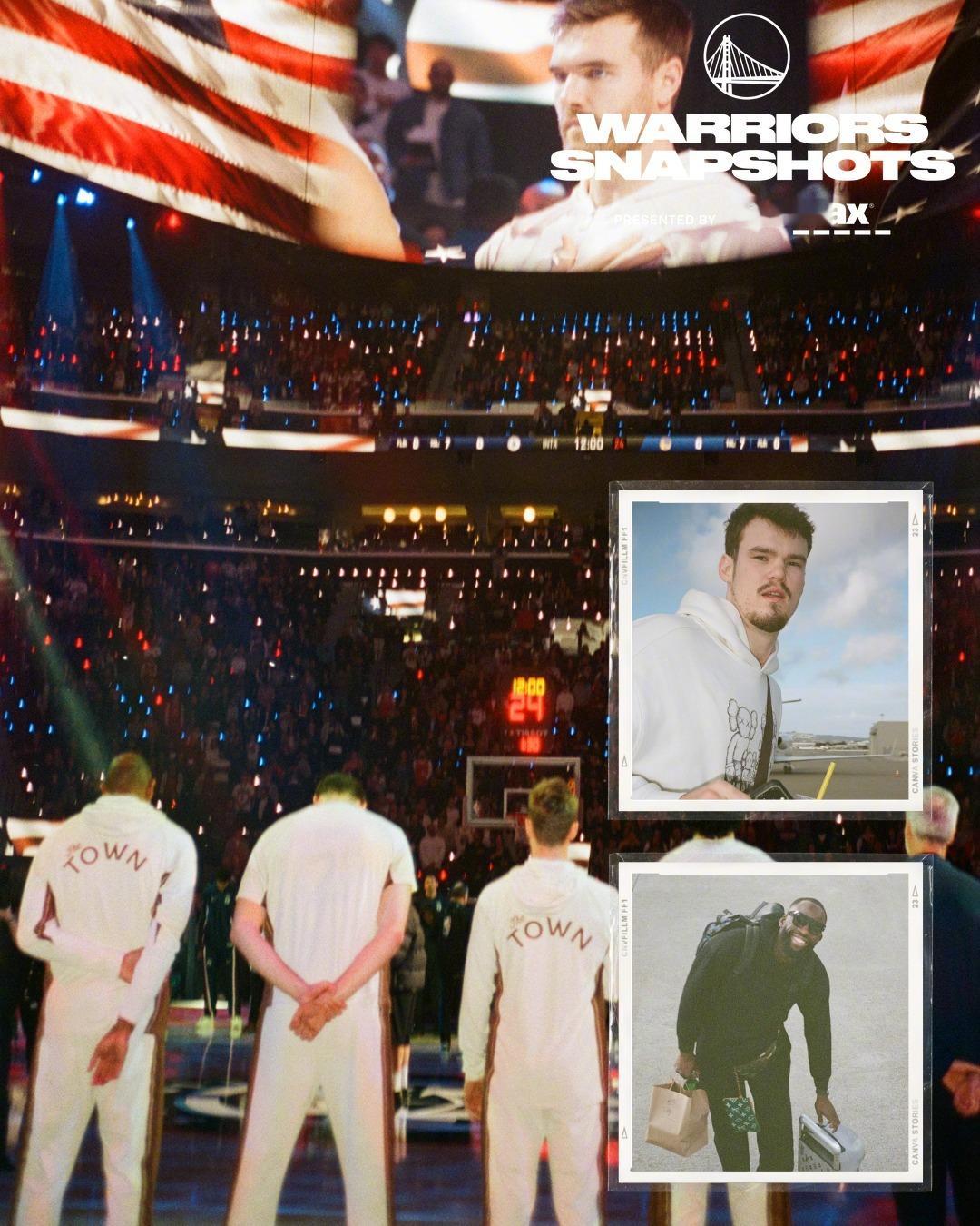 勇士客场随拍📸 