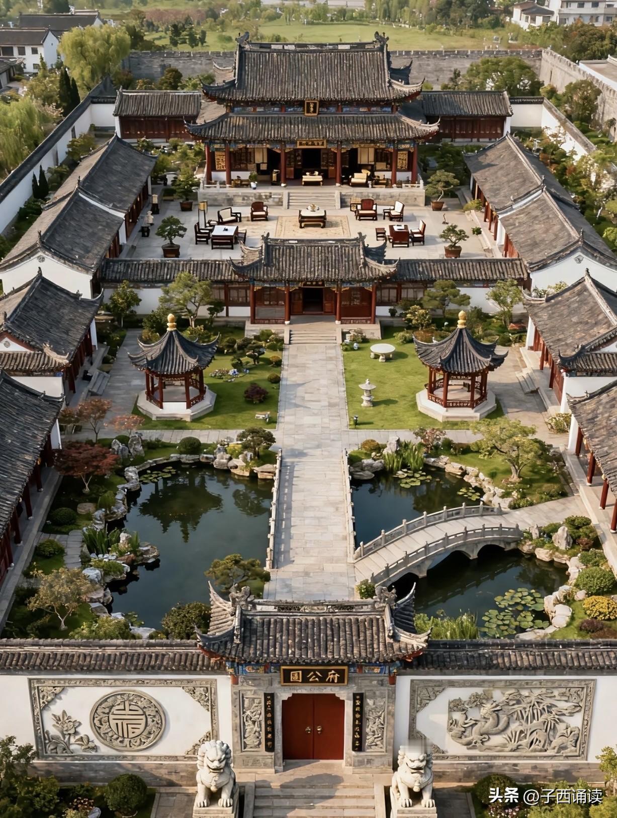家人们，看到这私人建造的超大别院，我满脑子都是问号。这么大的工程，住建部门能审批