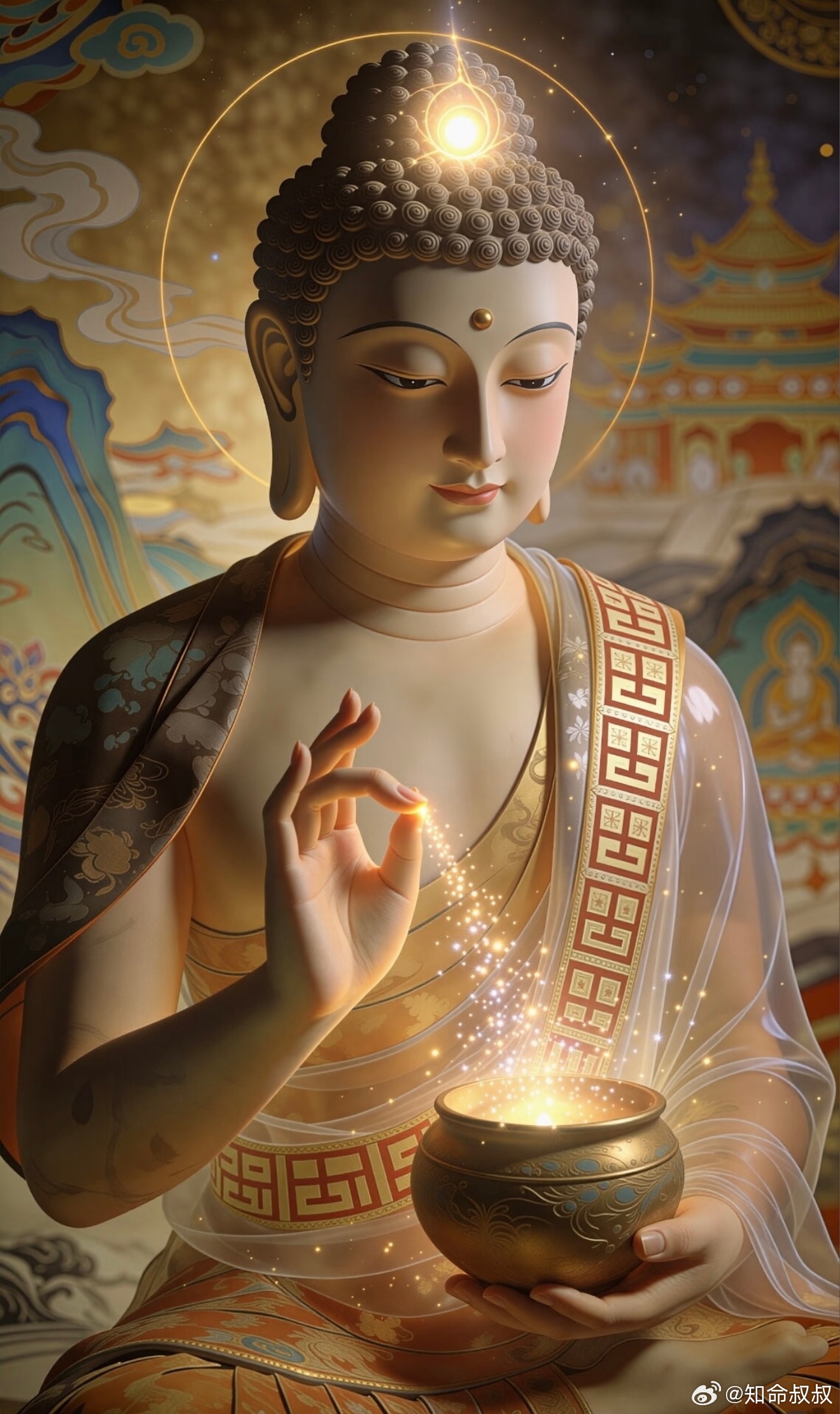 见佛祈福🙏，感恩佛光慈悲加持，愿我学业技艺精进，聪慧通透悟性高，稳步提升有所成