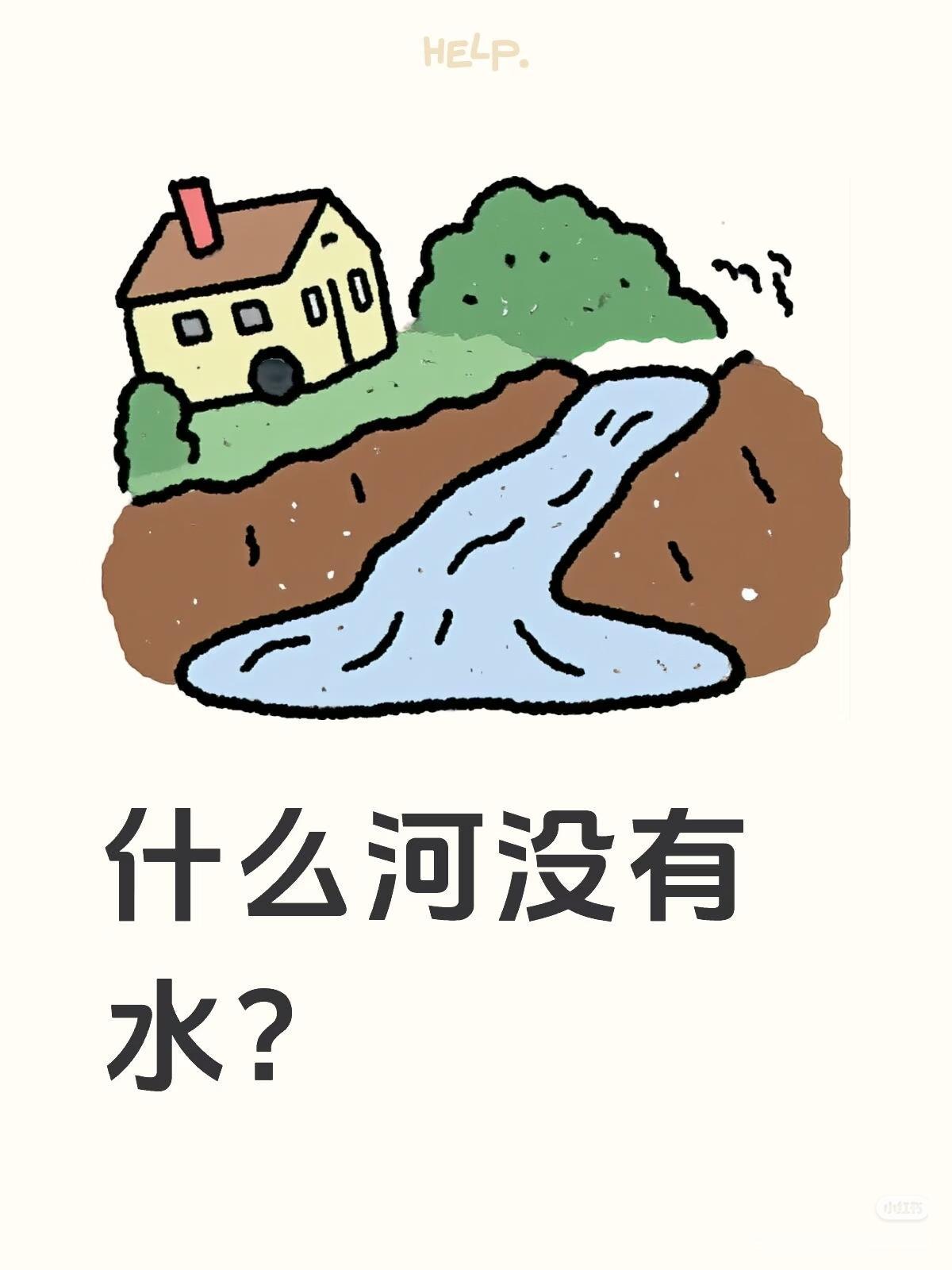 猜一猜！
朋友们：
请大家都来说说吧！

什么河没有水？

脑筋急转弯：
答对的
