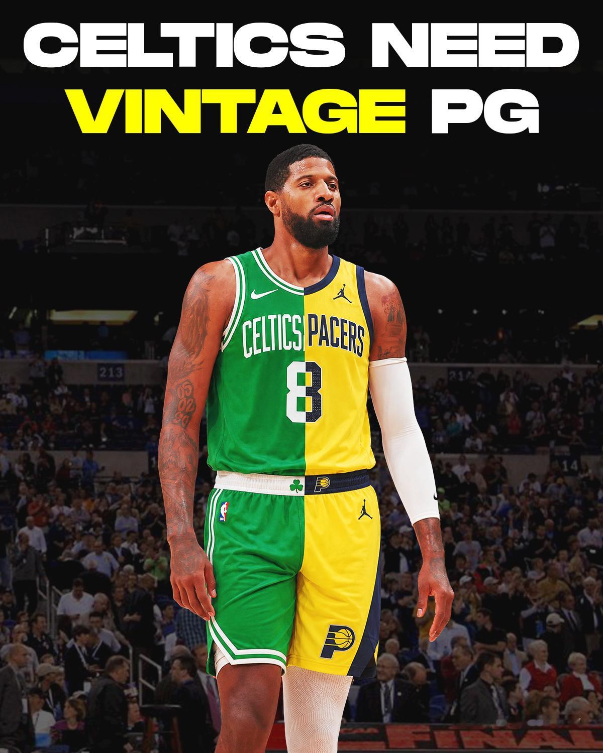 Celtics Nation（凯尔特人国度）更新动态发布图文表示：保罗·乔治可以