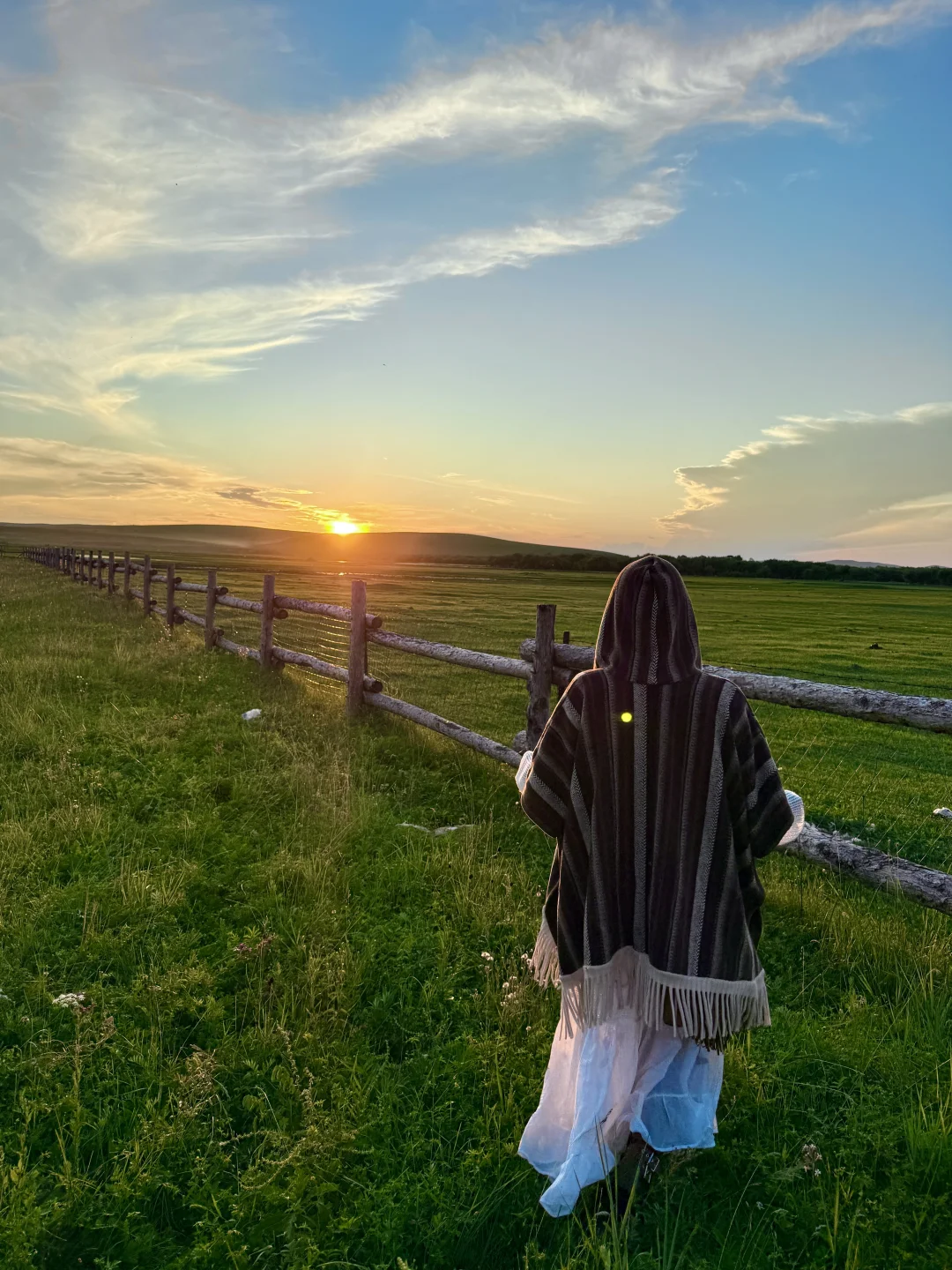 额尔古纳湿地的晚霞绝了🌅